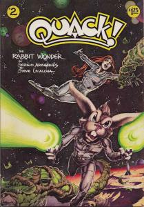Quack! #2 VG ; Star-Reach | low grade comic Sergio Aragones