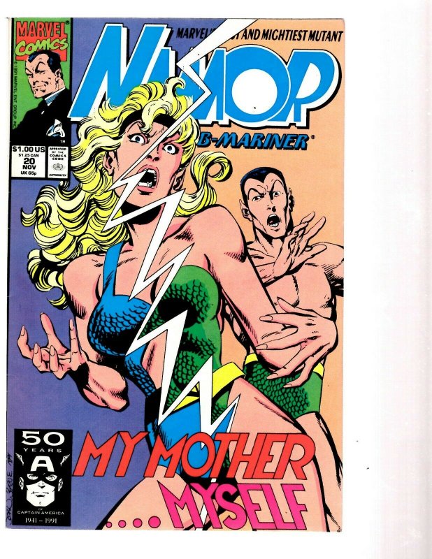 12 Marvel Comic Books Namor # 20 21 22 23 24 25 27 28 37 41 Annual '91 '92 EK20 