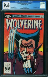 WOLVERINE LIMITED SERIES #1, CGC 9.6 NM+