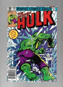INCREDIBLE HULK #262 - NEWSTAND EDITION! - (9.0) 1981
