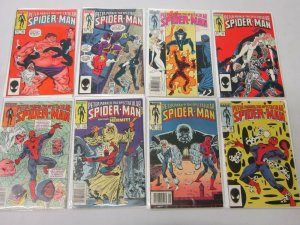 Peter Parker,The Spectacular Spider-Man Series lot 8diff #91-99 6.0 FN (1984-85)