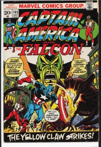 Captain America #165 (1973) Captain America and the Falcon