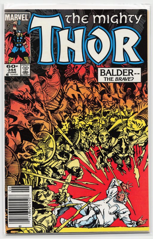 Thor #344 (1984) Thor [Key Issue]