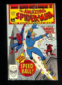 Amazing Spider-Man Annual #22 1st App. Speedball