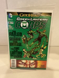 Green Lantern Corps #35  9.0 (our highest grade)  New 52!  2014