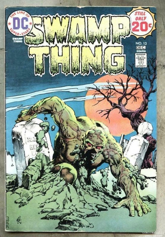 SWAMP THING #13, VG, Horror, 1972 1974, Len Wein, Redondo, more in store