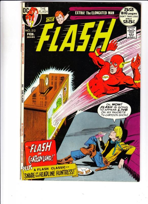 Flash, The #212 (Feb-72) VF+ High-Grade Flash