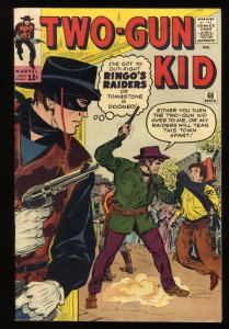 Two-Gun Kid #66 FN+ 6.5 Atlas Western 1963!