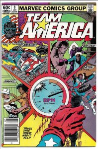 Team America 8 - Bronze Age - Jan, 1983 (VF+)