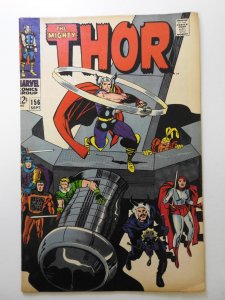 Thor #156 (1968) Solid VG+ Condition!