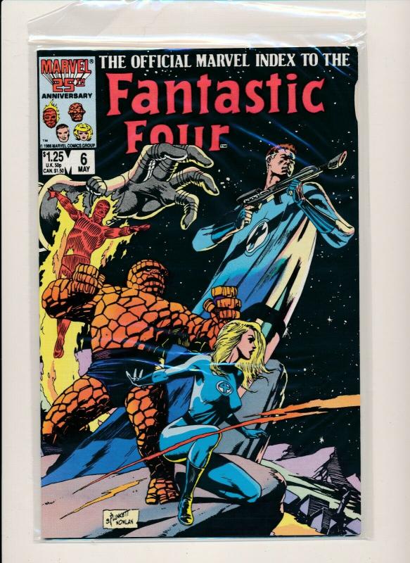 MARVEL set of 12- OFFICIAL INDEX TO FANTASTIC FOUR #1-#12  VF/NM (PF740) 