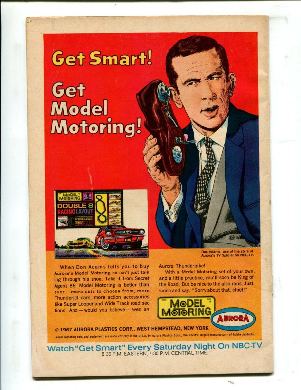 HAWKMAN #24 THE ROBOT RAIDERS FROM PLANET MIDNIGHT! (7.5) 1968