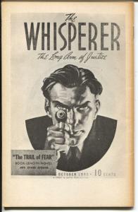 Pulp #7 1974-The Whisperer-Many faces of Lin San Fu-pulp reprints-VG/FN
