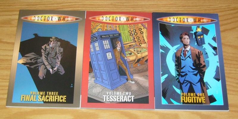 Doctor Who TPB 1-3 VF/NM complete series collects 1-16 + annual of idw series