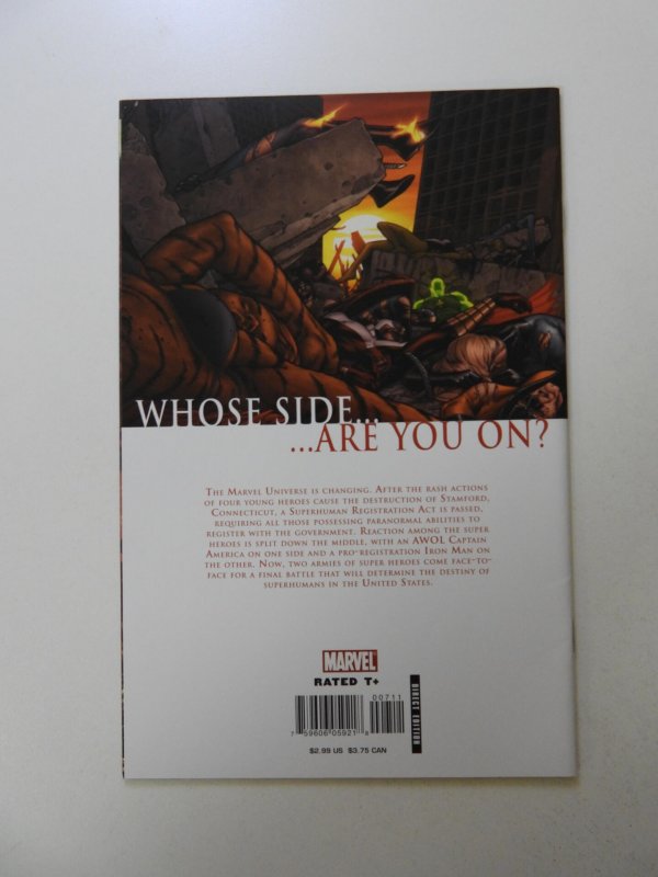 Civil War #7 Standard Cover (2007) VF+ condition