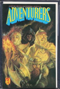 Adventurers #1 Variant Cover (1989)