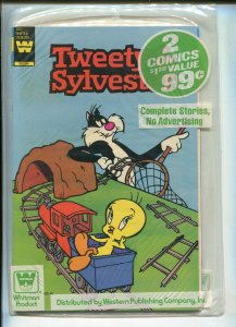 Whitman Double Pack #120 1984-Roadrunner #105-Tweety & Sylvvester #120-VF/NM 