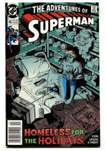 Adventures of Superman #462 1990- Christmas issue-comic book DC