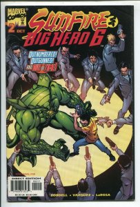 Sunfire & Big Hero 6 #2 - Outnumbered! Outgunned! - 1998 (Grade 9.2)