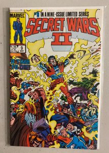 Secret Wars II (2) set #1-9 Direct Marvel (7.0 FN/VF) (1985 to 1986)