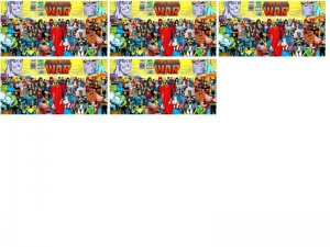 The Infinity War #1 Newsstand Cover Marvel Comics - 5 Comics