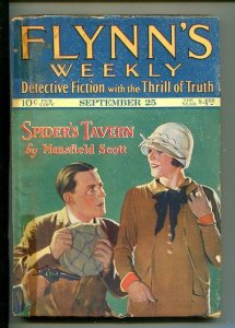 FLYNN'S WEEKLY DETECTIVE FICTION-SEPT 25 1926-PULP-CRIME-MYSTERY-SCOTT-good