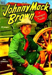 Johnny Mack Brown Comics #2 VG ; Dell | low grade comic October 1950 52 pages