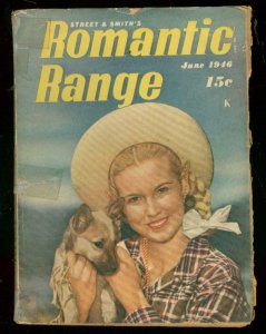 ROMANTIC RANGE JUNE 1946-DIGEST SIZE PULP-PHOTO COVER G