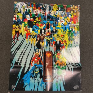 The Death of Superman Recap Comic Pinup Poster 11 ET14