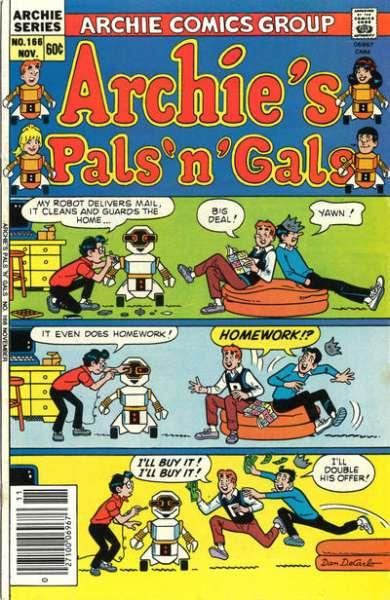 Archie's Pals 'N' Gals #166, VF+ (Stock photo)