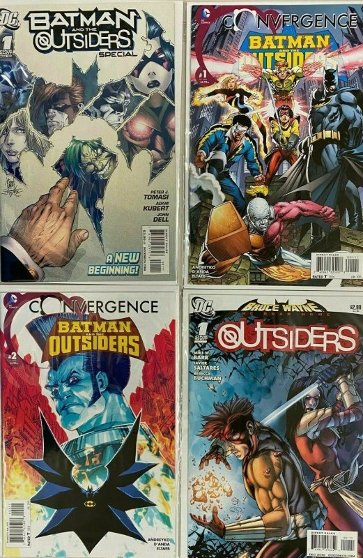 Batman and the Outsider 2nd series set:#1-40+special 44 diff 8.0 VF (2007)