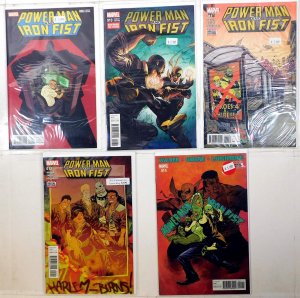Power Man and Iron Fist Lot 5 #6 B, 10 B, 11, 12, 15 2016 Marvel Comics