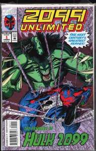 2099 Unlimited #1 (1993) Hulk 2099 [Key Issue]