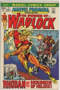 Marvel Premiere #2 (1972) - 8.0 VF *1st Time Named Adam Warlock*