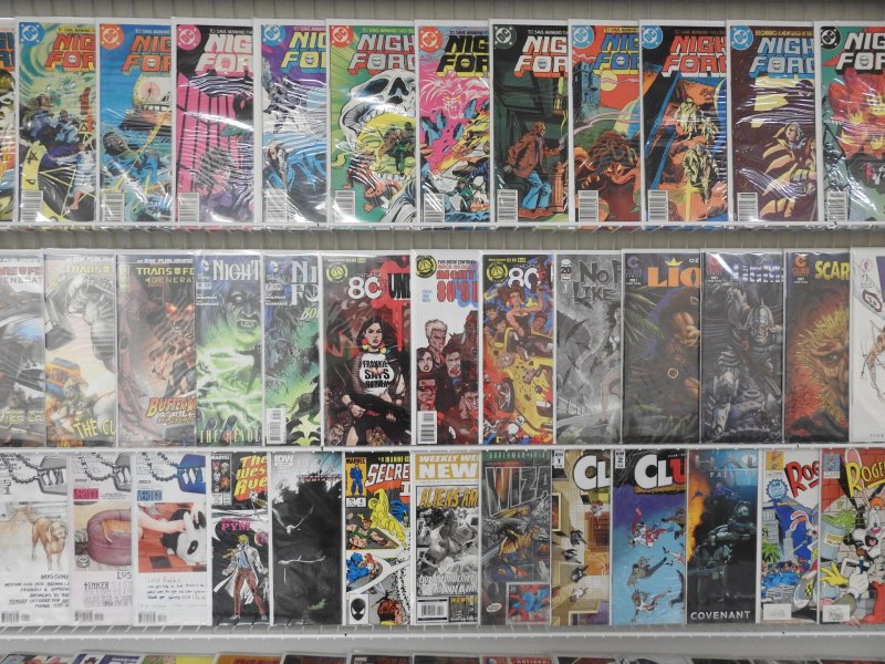 Huge Lot 160 Comics W/ Night Force, Predator, Oz, Peanuts, +More Avg VF Cond