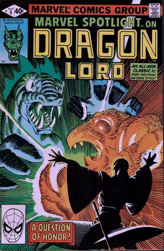 Marvel Spotlight #5 - VF/NM - 1980 - Dragon Lord