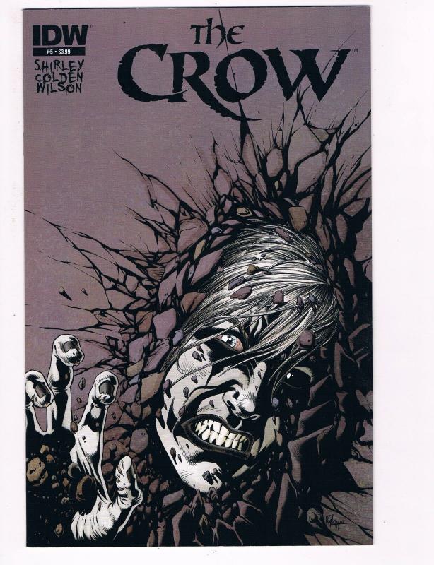 The Crow # 5 IDW Comic Books Hi-Res Scans Awesome Issue Skinning The Wolves! S14