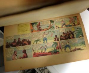 JUNGLE JIM Scrapbook  first 44 Sundays incl. 1st COMIC STRIP 1933 Alex Raymond