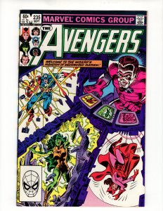 AVENGERS #235 (VF/NM) Captain America She-Hulk Scarlet Witch High Grade Marvel