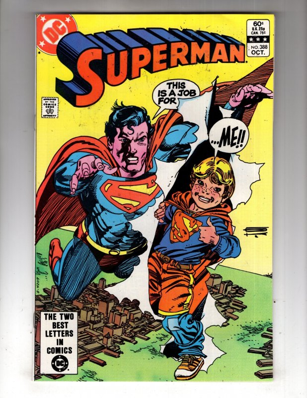 Superman #388 (1983) THE KID WHO PLAYED SUPERMAN! / ID#HCA