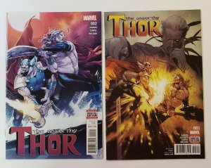 The Unworthy Thor #1-5 Set Marvel Comics 2017 VF/NM 
