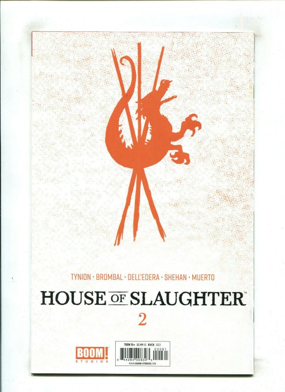 HOUSE OF SLAUGHTER #2 (8.5) 1:50 RETAILER INCENTIVE!! 2021