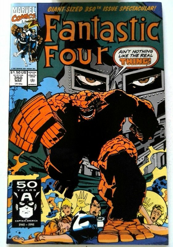 Fantastic Four #350 Marvel 1991 NM- Copper Age 1st Printing Comic Book