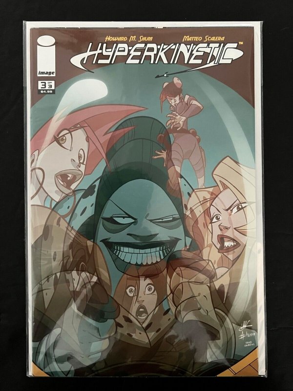 Hyperkinetic Full Set #1,2,3  Image Comics Comics 2008 Nm  Wieringo Variant