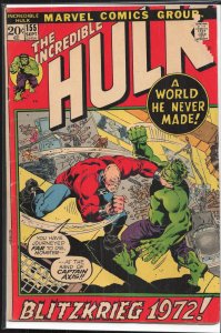 The Incredible Hulk #155 (1972) Hulk [Key Issue]