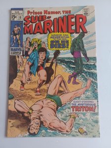 Sub-Mariner #18 - Namor - Triton - Inhumans - 1969 - (-VF)