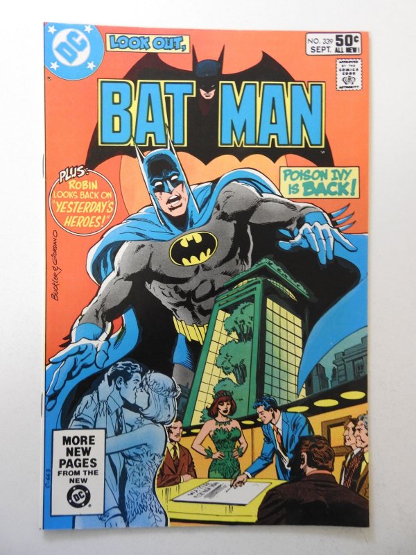 Batman #339 (1981) VF Condition!