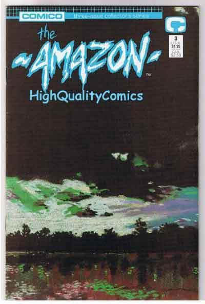 AMAZON #3, VF, Tim Sale, Steve Seagle, Jungle, 1989