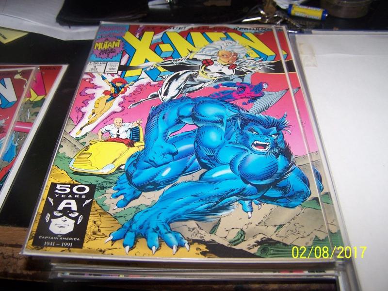 X Men  # 1 (Oct 1991, Marvel)  beast storm prof x  archangel cover