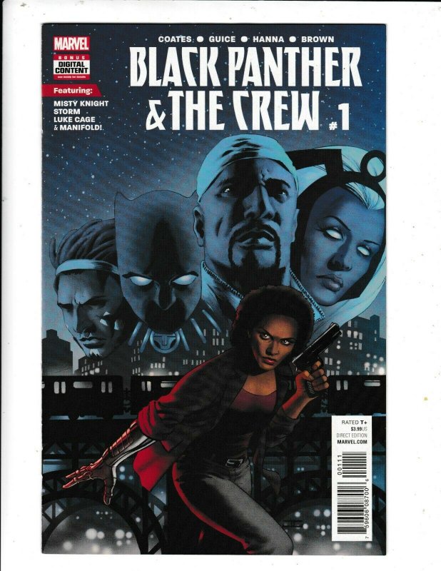 THE BLACK PANTHER AND THE CREW#1  VF/FN   MARVEL COMICS  